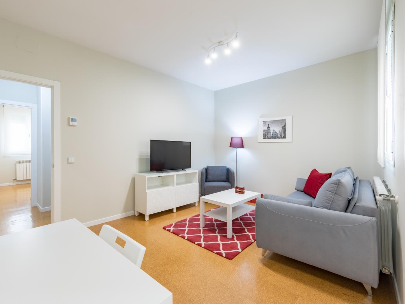 Fernán González - Two Bedrooms + Sofa Bed in Madrid