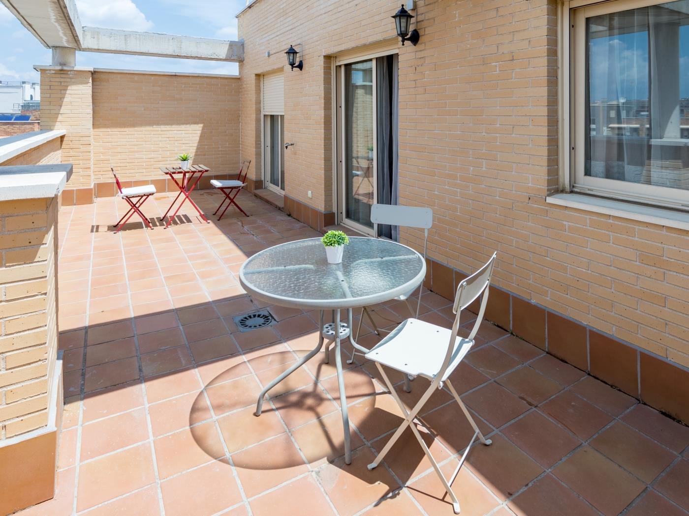 Las Tablas - 1 Dormitorio con terraza en Madrid