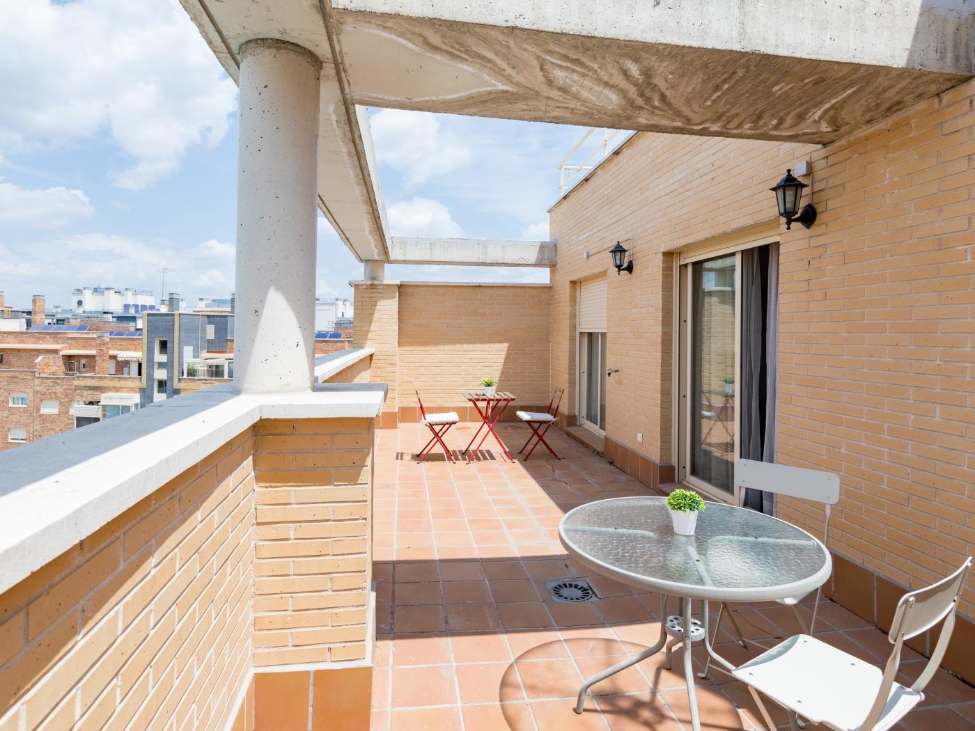 Las Tablas - 1 Dormitorio con terraza en Madrid